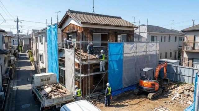 【横浜市】80㎡未満の家屋解体でも届出が必要？「建築物の解体工事に係る指導要綱」を解説