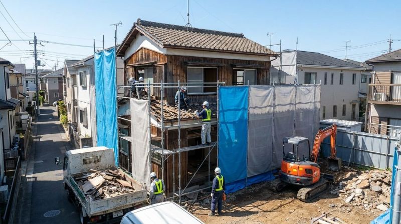 【横浜市】80㎡未満の家屋解体でも届出が必要？「建築物の解体工事に係る指導要綱」を解説